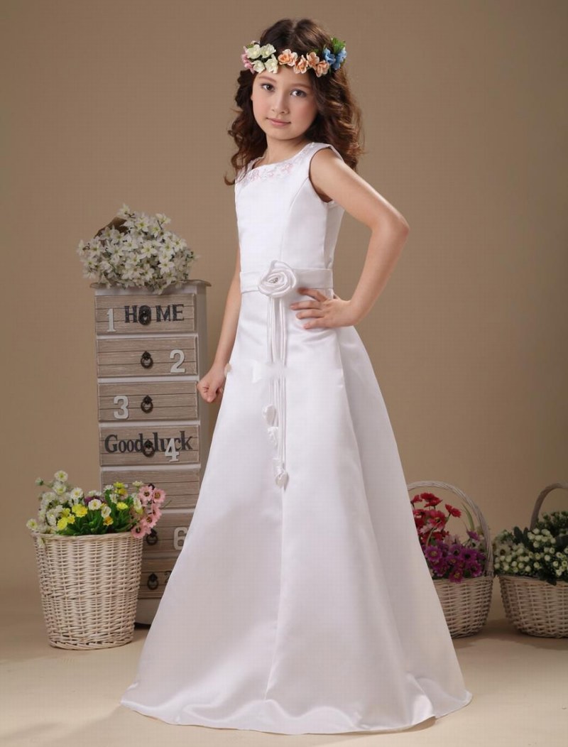 Flower Girl Dress Princess Pageant Wedding Birthday Party Dress