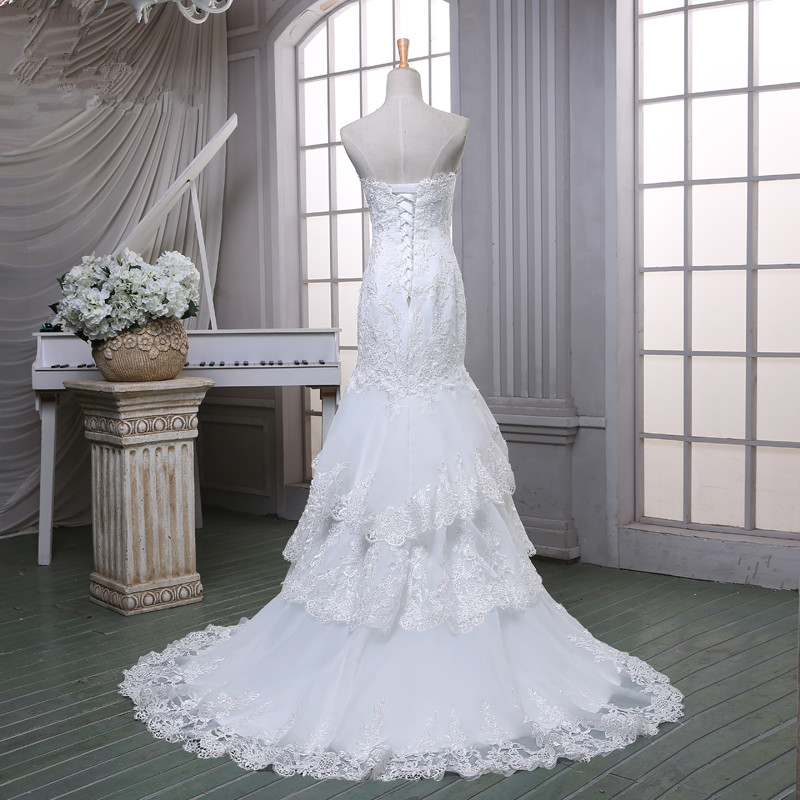 Mia Sweet Mermaid Wedding Dress (S)