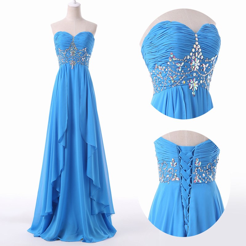 Sexy Beautiful Evening Dress Bride Bridesmaid Formal Prom Party Dresses ...